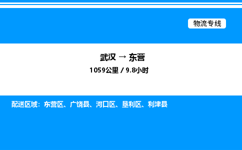 武漢到東營物流專線-武漢至東營貨運(yùn)公司