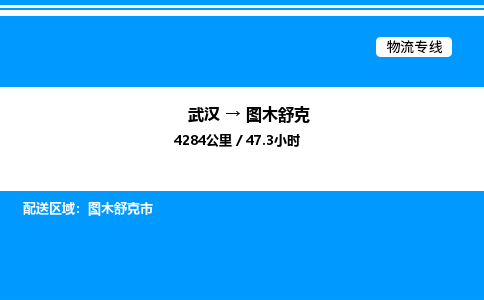 武漢到圖木舒克物流專線-武漢至圖木舒克貨運(yùn)公司